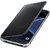 TGK Luxury Clear View Mirror Flip Book Smart Case Cover for Samsung Galaxy S7 (Black)