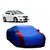 RideZ UV Resistant Car Cover For Maruti Suzuki Swift Dzire (Designer Blue  Red )