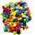 Frabjous Multi Color Solid Aquarium Pebbles(1 Kg)