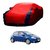 Bull Rider Water Resistant  Car Cover For Tata Hexa (Designer Red  Blue )