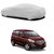 DrivingAID Water Resistant  Car Cover For Ford Endeavour (Silver Without Mirror )