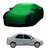 RideZ UV Resistant Car Cover For Toyota Innova (Designer Green  Blue )