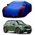 InTrend Water Resistant  Car Cover For Chevrolet Captiva (Designer Blue  Red )