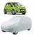 AutoBurn Water Resistant  Car Cover For Chevrolet Beat 2015 (New Model) (Silver Without Mirror )