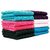 Bpitch Set of 10 (10x10inch) Face Towel MultiColor Cotton Terry