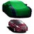 MotRoX UV Resistant Car Cover For Honda Amaze (Designer Green  Blue )