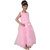 Arshia Fashions girls party dresses - sleeveless - Party wear - Long - Pink Party Gown