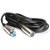 6METER XLR MALE PLUG TO FEMALE MICROPHONE MIC CABLE LEAD