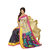 IconicBiz Printed Mysore Silk Saree in Multi Color