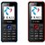 Set of 2 IKall K20 Multimedia Mobile alongwith 1 Year 
