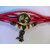 Vintage Round Dial Multicolor Leather Strap Analog Watch For Women