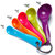 SMB Multicolour Cups and Spoons Combo- Set of 9pcs