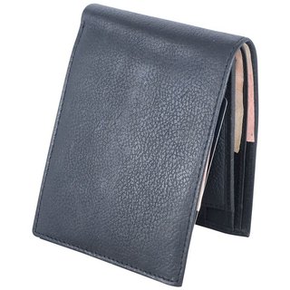 Holboro Men's Genuine Leather Bifold Wallet + Free 7 Pcs Twin Blade ...
