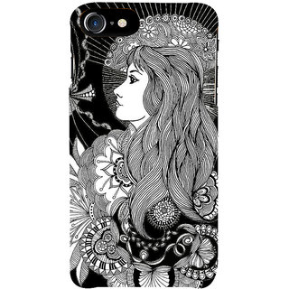 Fiobs Designer Phone Back Case Cover   7 ( Beautiful Art Lady Art Tattoo  )