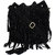 Lychee Bags Women's Black PU Jennifer Sling Bag (LB74BLK)