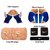 Gym Combo of Palm Support, Elbow Support, Crepe Bandage, Wrist Support  Head Band