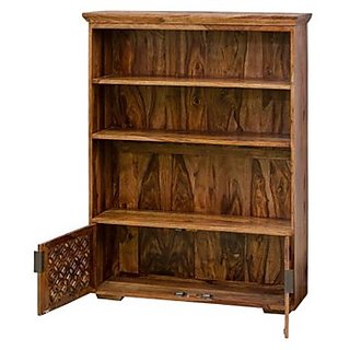 Buy SNG-Handcrafted-Cultural-Midi-Bookcase-India Online @ ₹29999 from ...