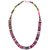 Lemon Disc Multi-colored Beaded Necklace for women