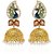 Jewels Capital Exclusive Golden White Multi Color Earrings Set /S 1599