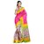 khatu shyam fancy multicolour cotten printed saree combo