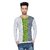 Multicolor Round Neck Long Sleeve T-Shirt for men