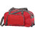 Kandy Gray  Red Polyester Duffel Bag (2 Wheels)
