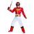 Disguise Power Ranger Megaforce Red Ranger Boy's Muscle Costume, 10-12