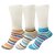 Hdecore Assorted Colour Cotton Ankle Length Socks For Women (3 Pair)