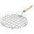 Stainless Steel Round Papad Jali With Handle