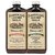 Leather Milk Leather Conditioner and Cleaner Kit - No. 1 - 2 Conditioner + Cleaner Kit - All Natural, Non-Toxic Leather Care. 2 Sizes. Made in the USA. Includes 2 Premium Restoration Pads!