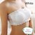 Veronique - Imported Women's Soft Lace Bra - Comfort Strapless Padded Wrapped Chest Bra - 1 Qty