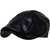 KBW-312 BLK S/M PU Leather Classic Ascot Ivy Newsboy Hat