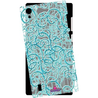 Buy Snooky Printed Transparent Silicone Back Case Cover For Vivo