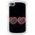 Fuson Designer Phone Back Case Cover Blackberry Q10 ( Heart Shaped Eye Wear )