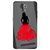 Snooky Printed Transparent Silicone Back Case Cover For Panasonic P77