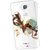 Snooky Printed Transparent Silicone Back Case Cover For Micromax A106 Unite 2