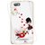 Snooky Printed Transparent Silicone Back Case Cover For Lava Flair P3