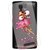 Snooky Printed Transparent Silicone Back Case Cover For  Lenovo A1000