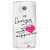 Snooky Printed Transparent Silicone Back Case Cover For Micromax Canvas Spark Q380