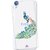 Snooky Printed Transparent Silicone Back Case Cover For HTC Desire 820