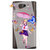 Snooky Printed Transparent Silicone Back Case Cover For Panasonic P66 Mega