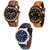 Set of 3 CGB Asgard Quartz Multi Colour Dial Watches for Men