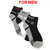 HW HOME Mens Sports Ankle Socks - Pack of 9