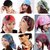 Pickadda Unisex Yoga Hair Band/sports Headband Anti-slip Elastic Rubber Multipurpose Headband (multicolor)