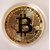.999 Fine Gold Bitcoin Commemorative Round Collectors Coin - Bit Coin is Gold Plated Copper Physical Coin