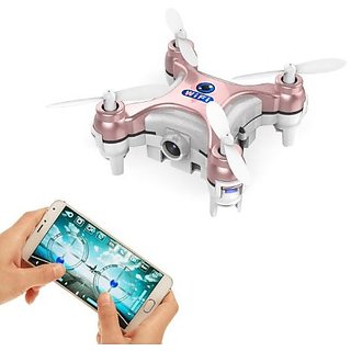 Cheerson CX 10W 4CH 2.4GHz 6 Axis Gyro iOS Android APP Wifi Romote Control RC FPV Real Time Video Mini Quadcopter Helicopter Drone with 0.3MP HD