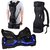 Waterproof Backpack to Carry and Store your Drifting Board (Two Wheels Smart Balance Board Scooter Electric Self Smart Drifting Board) - Mesh Pocket - Adjustable Shoulder Straps - Carry Handle