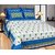 Loomsense king size cotton jaipuri bedsheet with two pillow cover