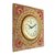 Craftszilla Handcrafted Rajasthani Wooden Wall Clock