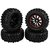 4pcs 1.9 Inch 96mm RC Crawler Tires Tyre and Wheel Rims 12mm Hex Hub for 1/10 RC Crawler Buggy Car